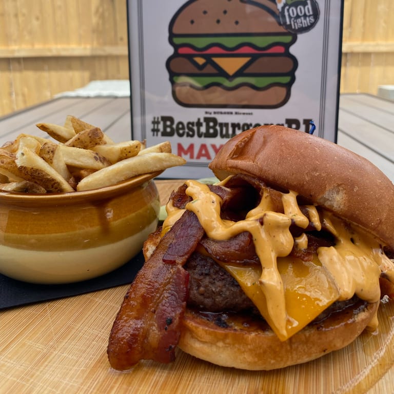 Indulge in Our Cheeseburger
